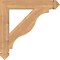 Ekena Millwork Funston Arts & Crafts Smooth Bracket, Western Red Cedar, 3 1/2"W x 24"D x 24"H BKT04X24X24FST03SWR - alternate 4